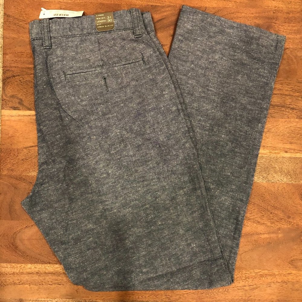 J. Crew Urban Slim Fit Chambray Chino
